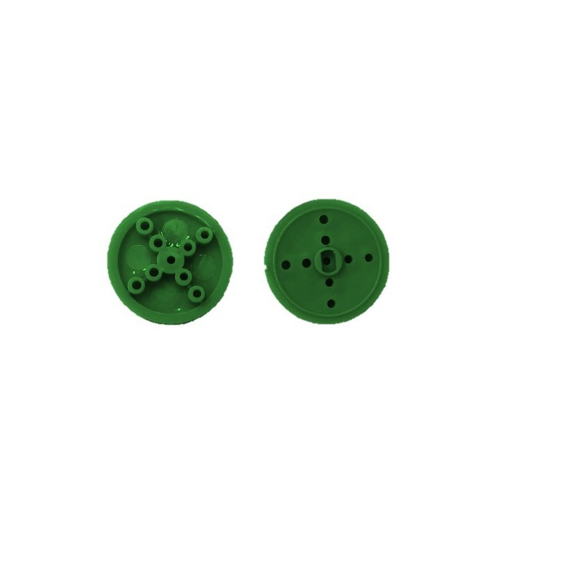 Polea para motor amarillo (Verde)