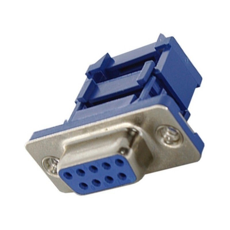 Conector DB9 hembra para cable plano