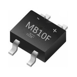 Puente rectificador MB10F MB10 SOP4 ultrafino