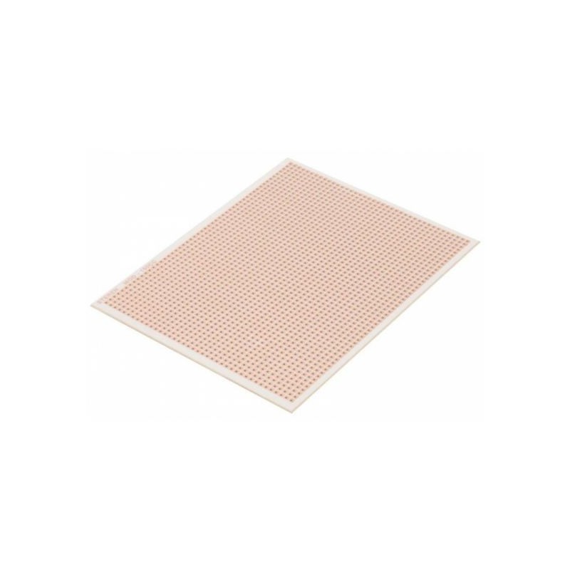Placa fenólica perforada de 10.7 cm x 14 cm
