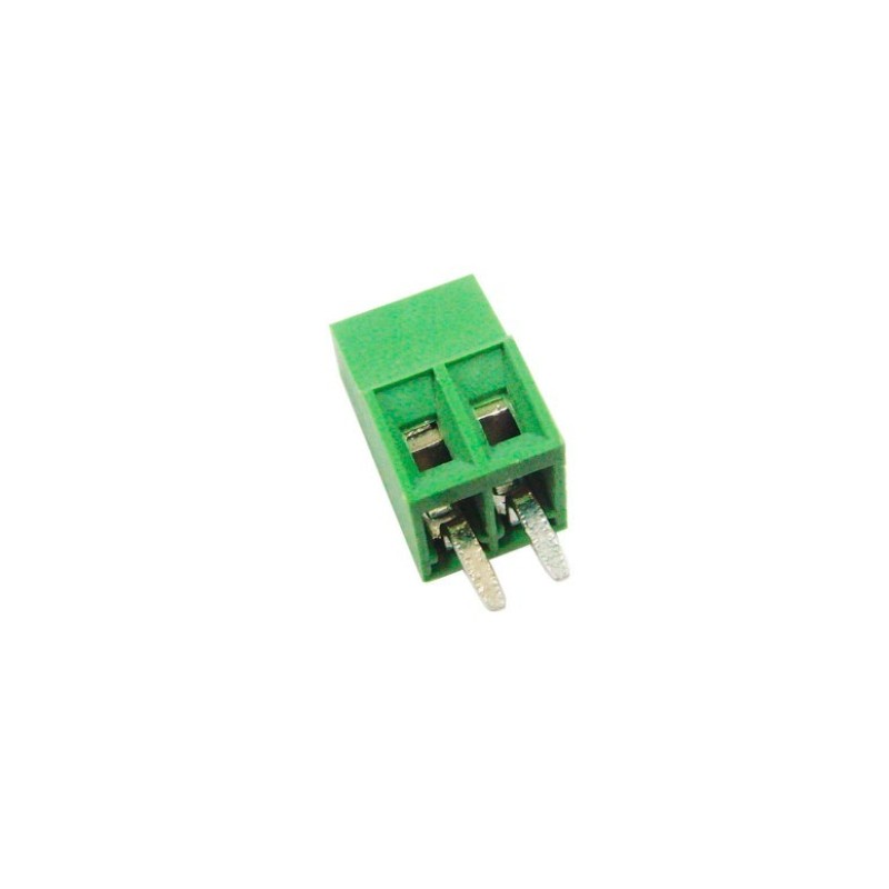 Bornera 2 posiciones 2.54mm