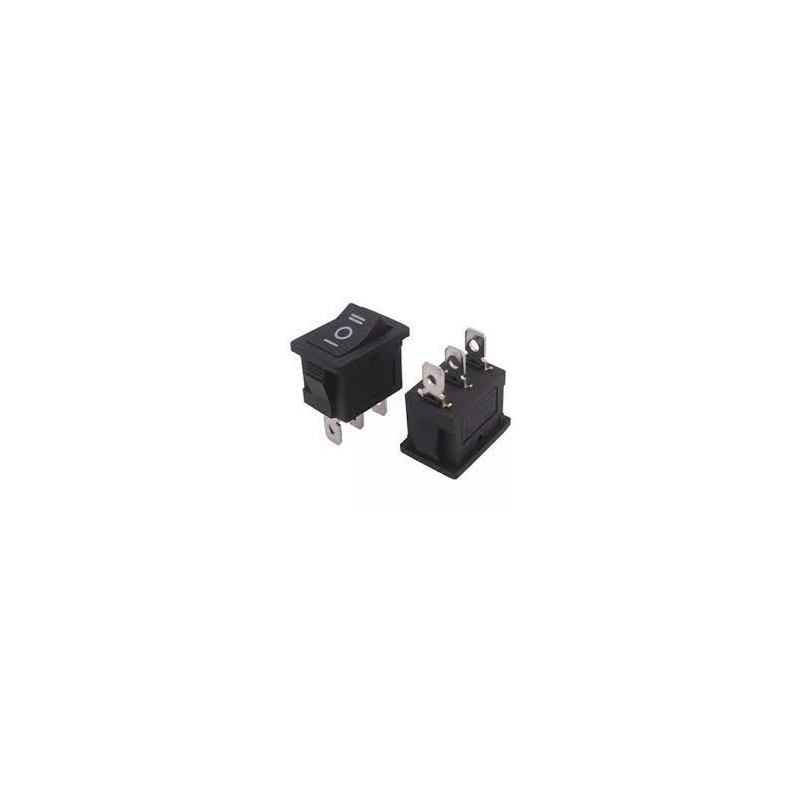 Switch rocker tri-estado 20x15mm