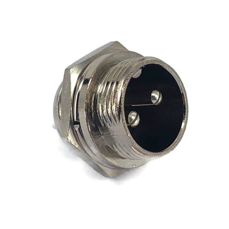 Conector circular hembra 7 posiciones 16mm