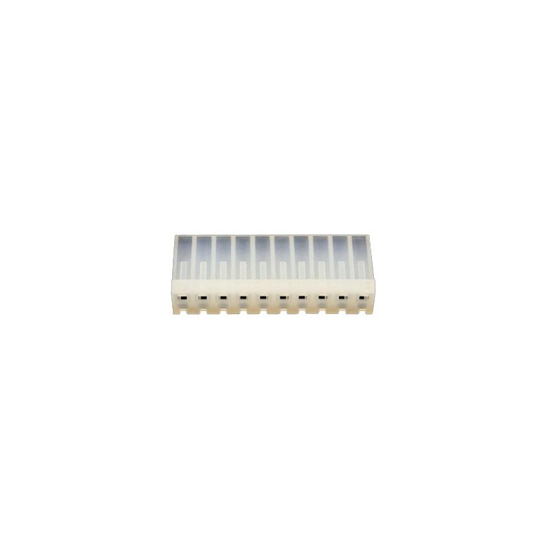 Conector Molex 10 posiciones 3.96 mm hembra