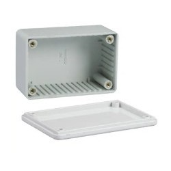 Caja Plástico ABS Gris (1591MGY)