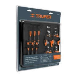 Juego Pinzas Y Desarmadores Joyero 10 Pz Truper