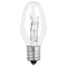 Lámpara incandescente Base E12 Volteck Transparente