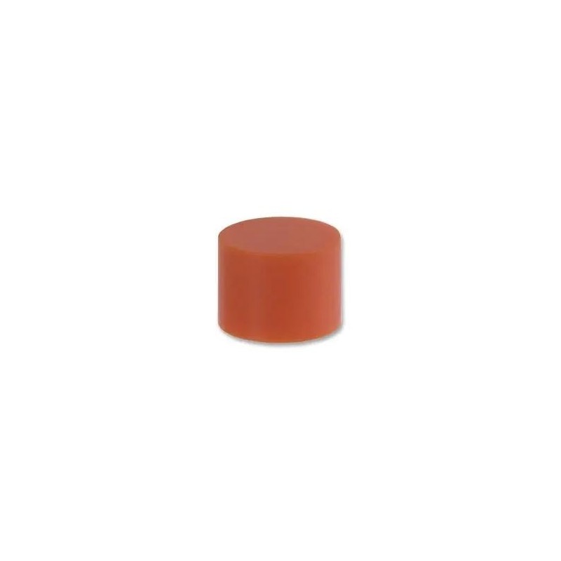 Cubierta cilíndrica para botón OMRON color rojo (5.5x6.5 mm)