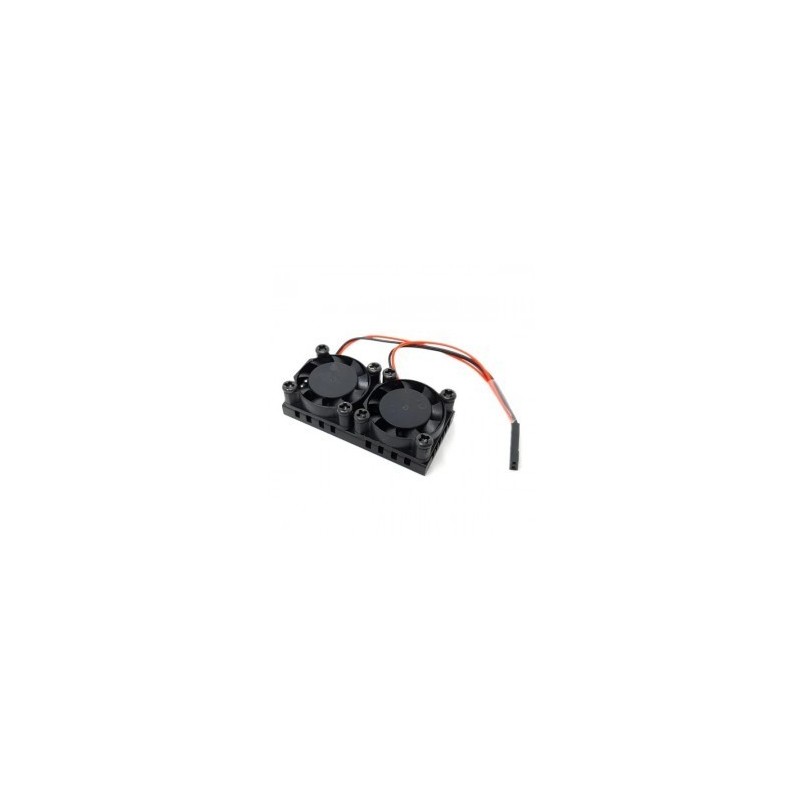 Ventilador dual para Raspberry Pi