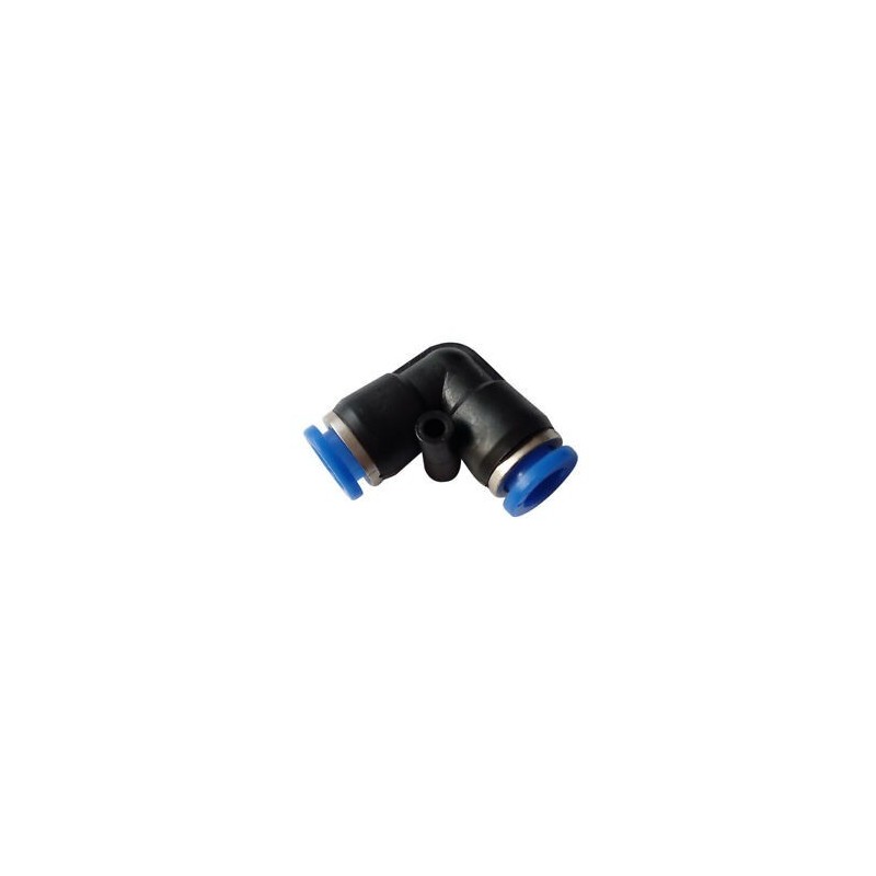Conector cople neumático 6mm recto