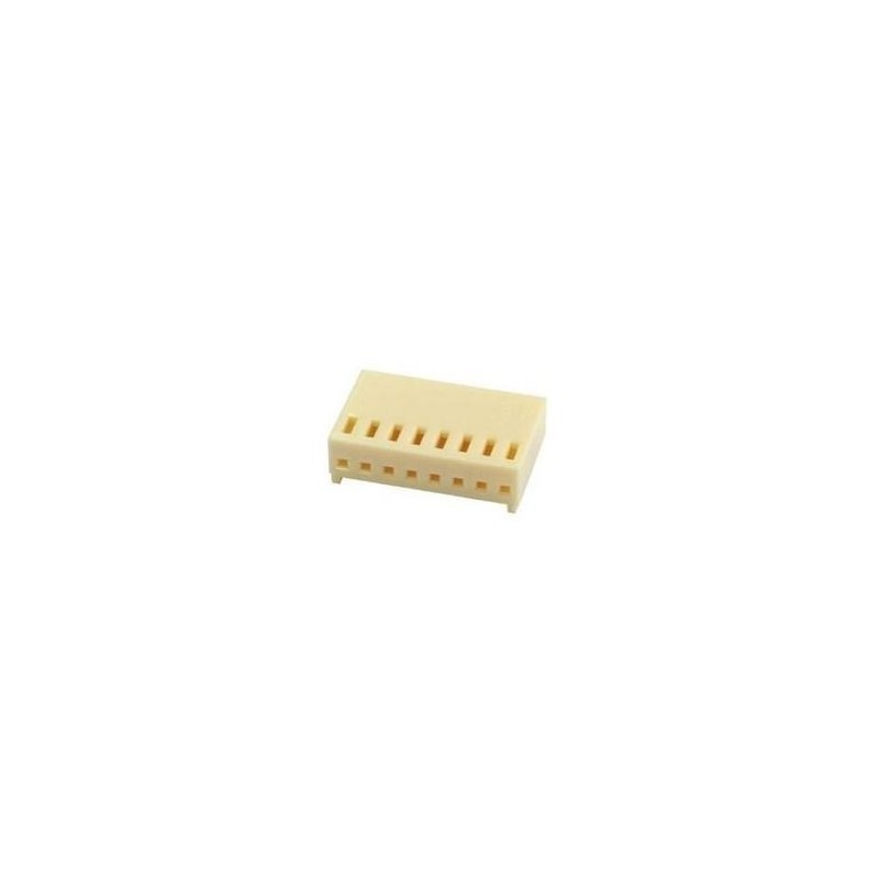 Conector Molex 2.54mm 5 P. HEMBRA RECTO