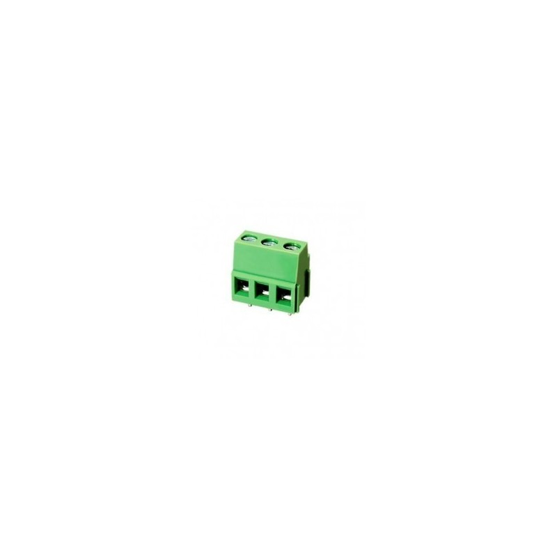 Euro terminal de bloque 3 posiciones 5.08mm