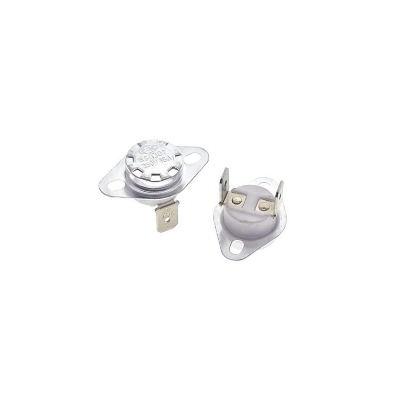 Termostato bimetálico KSD302 250VAC 16A 80C