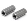 Espaciador Standoff metálico M3x12mm Hembra