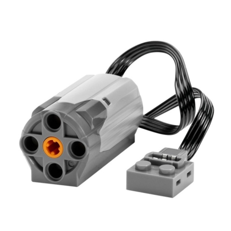 Motor DC compatible con bloques de construcción y LEGO