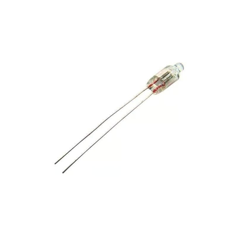 Foco Neón desnudo transparente 5x13 mm