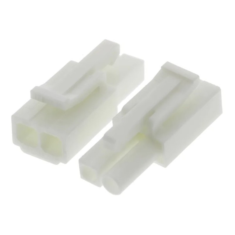 Conector macho 2 posiciones 4.5 mm