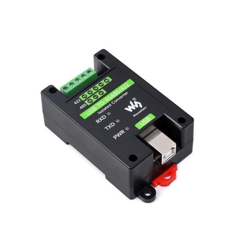 Convertidor aislado industrial USB a RS485/422, FT232RL con protección múltiple