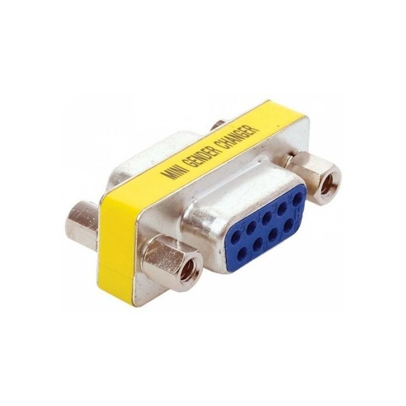 Adaptador Serial DB9 Hembra - DB9 Hembra