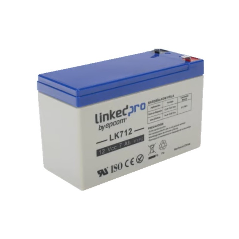 Batería Linked Pro LK712 12V 7000mAh plomo ácido