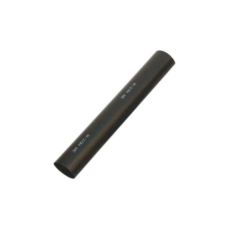 Thermofit de 3/16 inch color negro (1 metro)