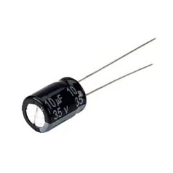 CAPACITOR ELECTROLÍTICO TH DE 10UF 35V