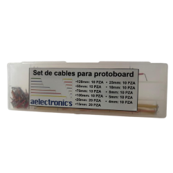 Set de cables para protoboard