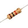Resistencia Th 1/4W 0 ohm.