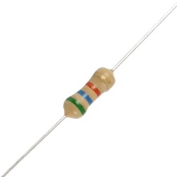 Resistencia Th 1/4 Watt 1 ohm