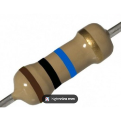 Resistencia Th 1/4 Watt 10M