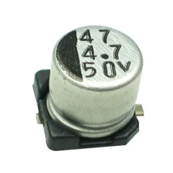 Capacitor Electrolítico SMD de 4.7uF
