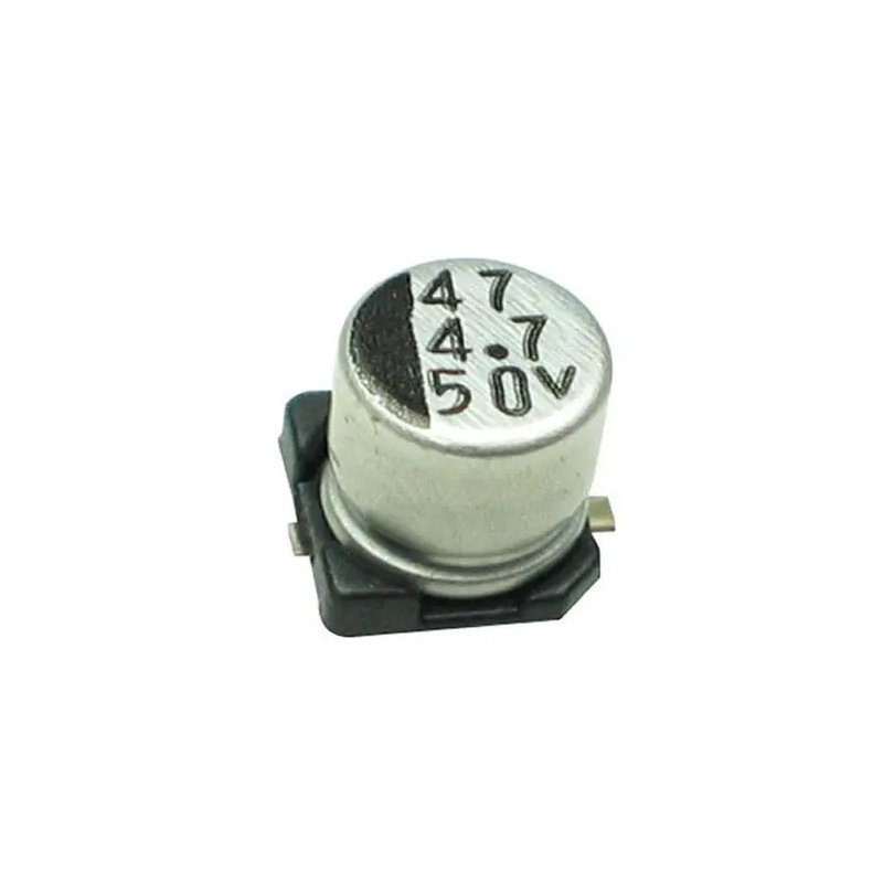 Capacitor Electrolítico SMD de 4.7uF (5.28X5.28 mm)