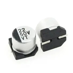 Capacitor Electrolítico SMD de 22uf 50v