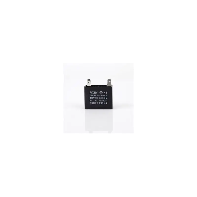 Capacitor CBB61 2.5uF 450 VAC 50/60 Hz