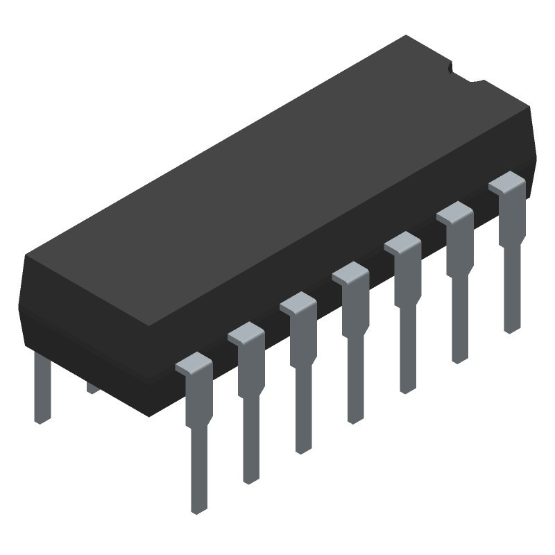 Compuerta lógica XOR cuádruple MC14070BCP