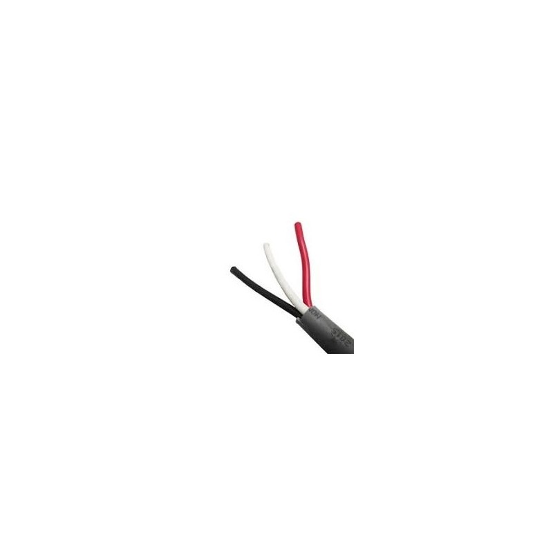 Cable de control 3x24 AWG cubierta silicón (1m)