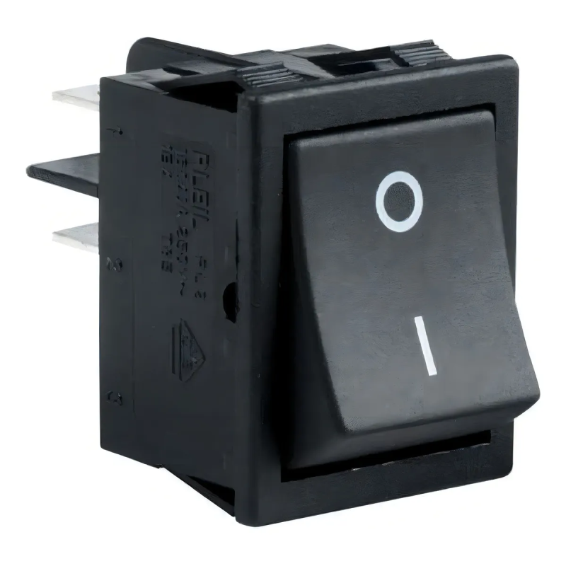 Rocker switch 30x25mm color negro