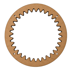 Corona para engranaje 105mm