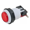 Botón para maquinita luminoso color rojo con microswitch