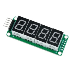 Módulo Display 7 Segmentos de 4 Dígitos con 74HC595