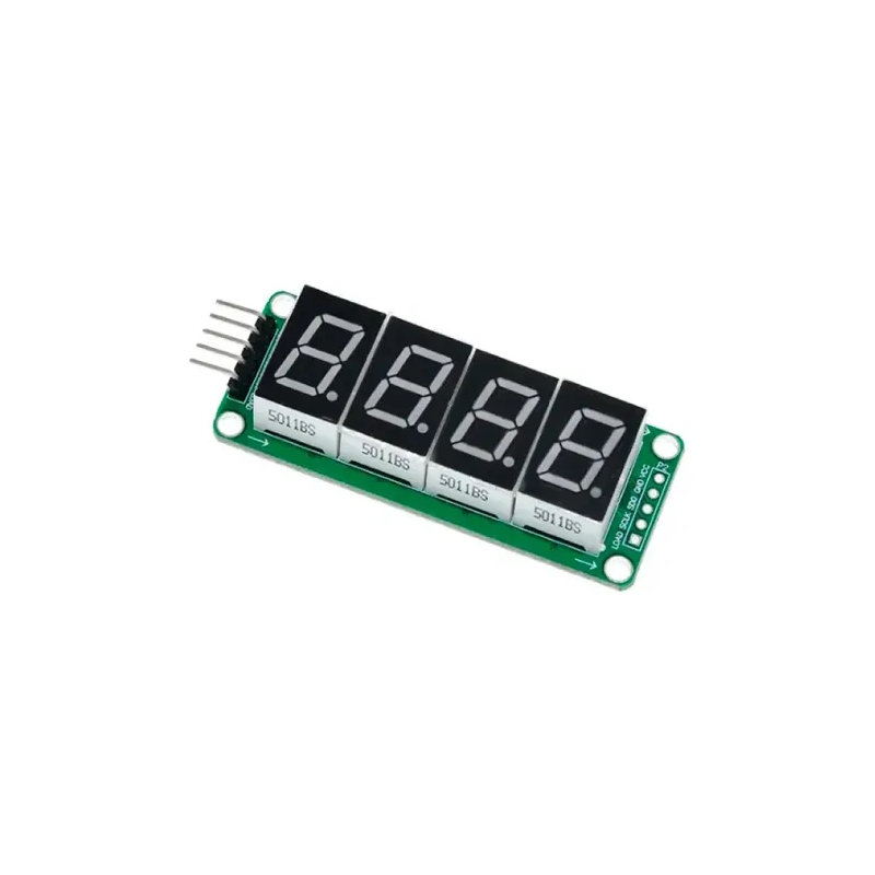Módulo Display 7 Segmentos de 4 Dígitos con 74HC595