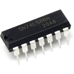 74LS86 Compuerta Lógica XOR de 4 Canales