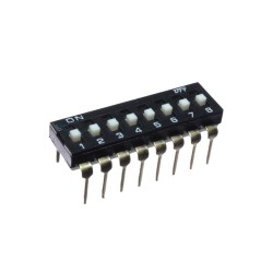 Dip Switch 8 posiciones...