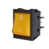 Rocker Switch 30x25mm color amarillo