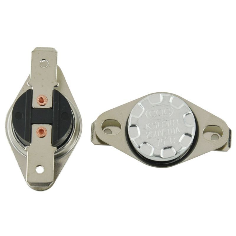 Termostato Bimetálico KSD301 250V 10A 130C.
