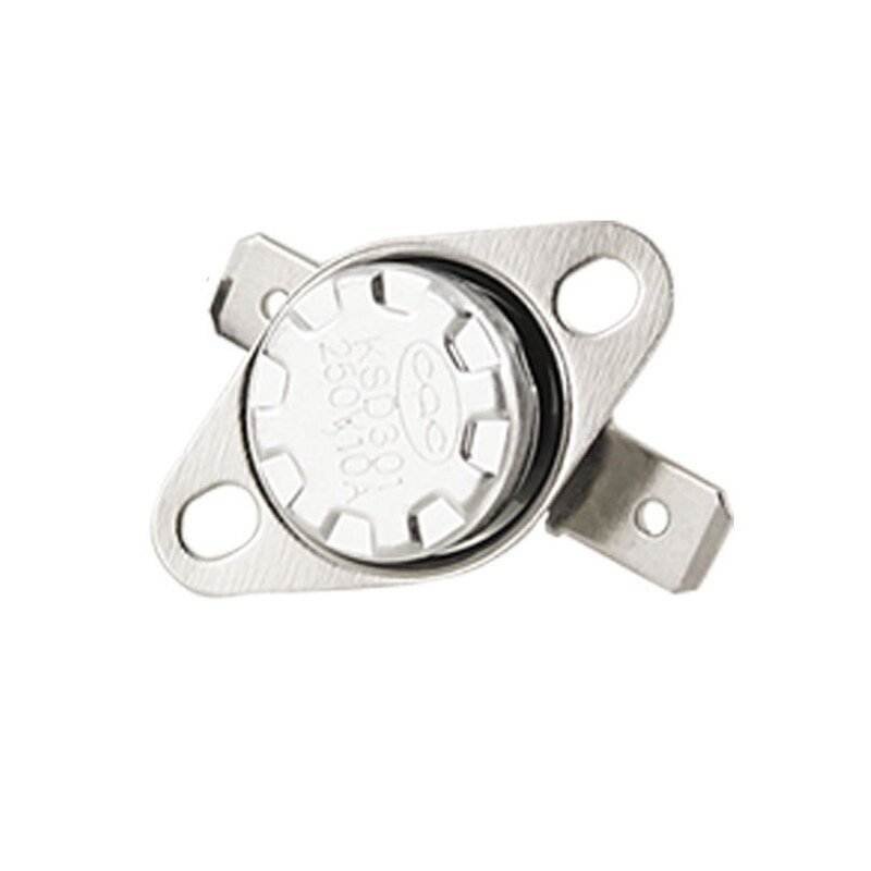 Termostato Bimetálico KSD301 NC 140C 10A 250VAC.