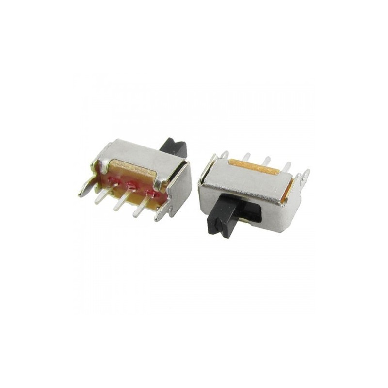 Switch micro slide Th SPDT (12x6x13mm) 50V 500mA