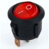 Rocker Switch color rojo 20mm 12V 20A con LED
