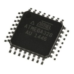 ATMEGA328 U-KR con bootloader.