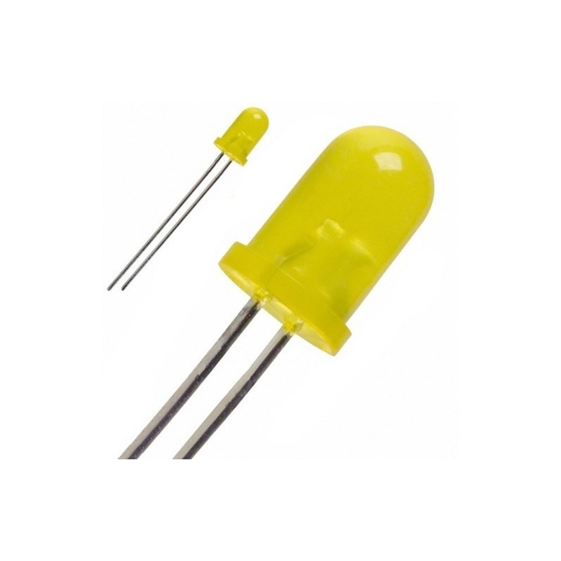 Led 3mm opaco amarillo